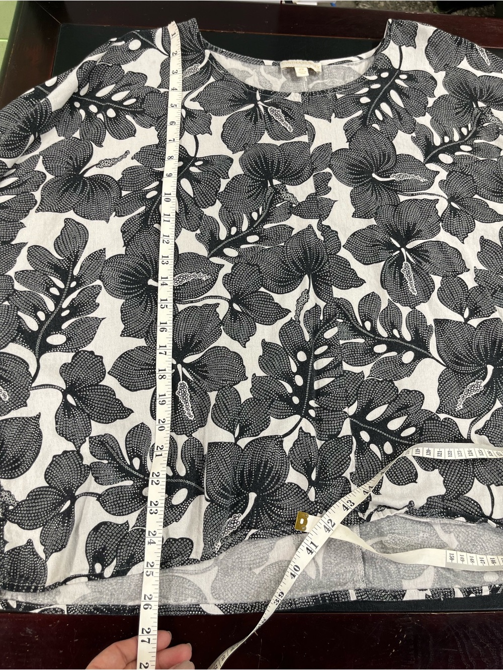 Cynthia Rowley linen blend top size 2X - Picture 8 of 8